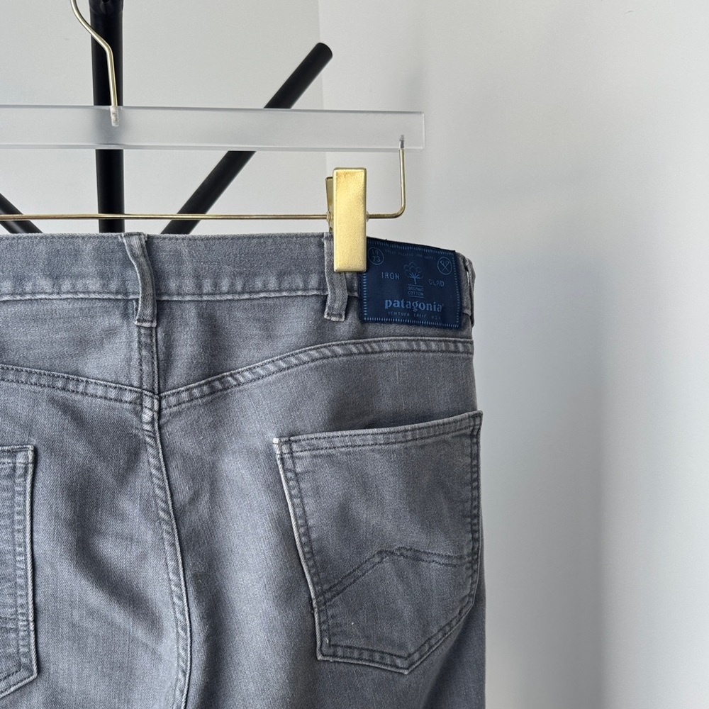 Patagonia Slim Straight Jeans in Grey Wash - Picture 10 of 13